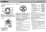 Insignia NS-4111B Quick Setup Guide (Spanish)