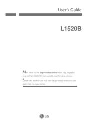LG L1520B User Guide