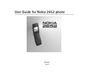 Nokia 2652 User Guide