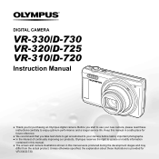 Olympus VR-310 VR-330 Instruction Manual (English)