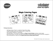 Vtech DigiArt Color by Lights User Manual