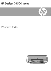 HP Deskjet D1500 Full User Guide