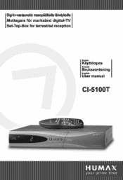 Humax CI-5100T User Manual