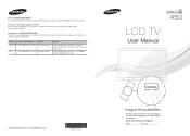 Samsung LN32D430G3D Quick Guide (easy Manual) (ver.1.0) (English)