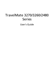 Acer TravelMate 3270 TravelMate 3260 / 3270 User's Guide EN