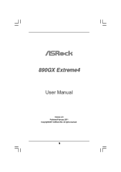 ASRock 890GX Extreme4 R2.0 User Manual