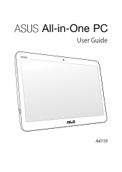 Asus A4110 ASUS A4110 users manual for English