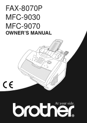 Brother International MFC-9030 Owners Manual