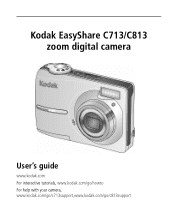 Kodak C813 User Manual