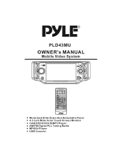 Pyle PLD43MU PLD43MU Manual 1