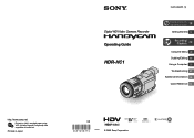 Sony HDR HC1 Operating Instructions