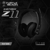 Turtle Beach Ear Force Z11 User's Guide