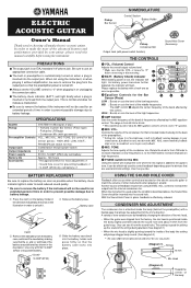 Yamaha LX36 Owner's Manual