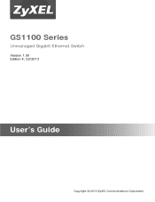 ZyXEL GS1100-24E User Guide