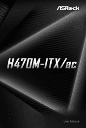 ASRock H470M-ITX/ac User Manual