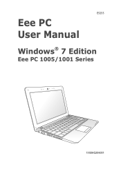 Asus Eee PC 1005PR User Manual