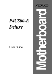 Asus P4C800-E Deluxe P4C800-E Deluxe User's manual english version E1347