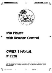 Emerson DTE328 Owners Manual