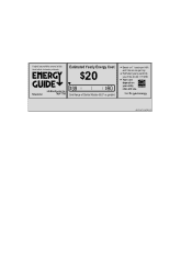 LG 79UF7700 Additional Link - Energy Guide