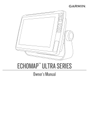 Garmin ECHOMAP Ultra Owners Manual PDF