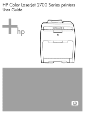HP Color LaserJet 2700 HP Color LaserJet 2700 - User Guide