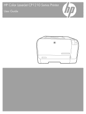 HP CC376A HP Color LaserJet CP1210 Series - User Guide