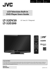JVC LT-32D200 Instructions