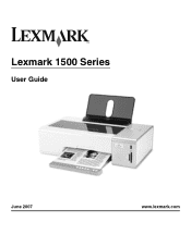 Lexmark Z1520 User's Guide (Mac)