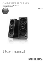 Philips SPA8210 User manual
