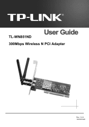 TP-Link TL-WN851ND User Guide