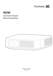 ViewSonic M2W M2W User Guide Francais