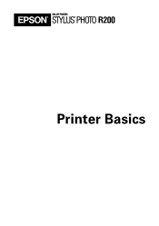 Epson R200 Printer Basics