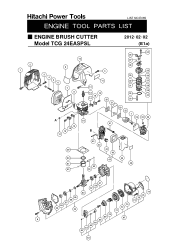 Tanaka TCG24EASPSL Parts List