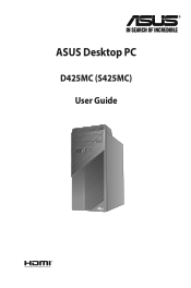 Asus ASUSPRO D425MC Users Manual