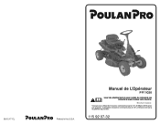 Poulan PP11G30 Owner Manual