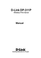 D-Link DP-311P Product Manual