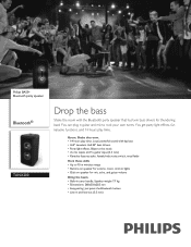 Philips TANX200 Leaflet