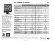 ViewSonic VX2433WM French LCD Product Comparison Guide