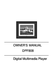 Audiovox DPF808 User Guide