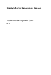 Gigabyte D120-C20 Manual