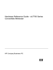 HP Dc7700 Hardware Reference Guide - dc7700 CMT