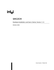 Intel SRCZCR User Guide