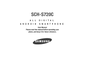 Samsung SCH-S720C User Manual