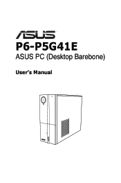 Asus P6-P5G41E User Manual