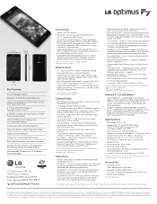 LG LG870 Specification - English