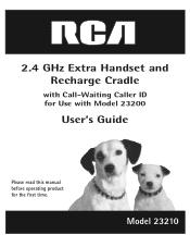 RCA 23210RE3 User Guide