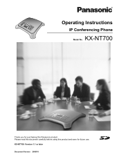 Panasonic KX-NT700 Ip Conferencing Phone