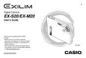 Casio EX-M20 Owners Manual