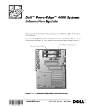 Dell PowerEdge 4400 Information Update