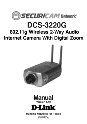 D-Link DCS-3220G Product Manual